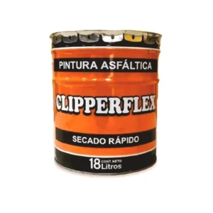 PINTURA ASFALTICA CLIPPER FLEX X 18LTRS